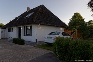 Parking spots in front of the holiday home